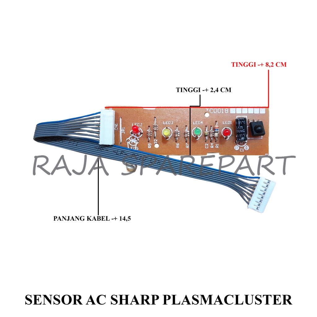 DISPLAY SENSOR/MODUL DISPLAY/SENSOR AC SHARP PLASMACLUSTER