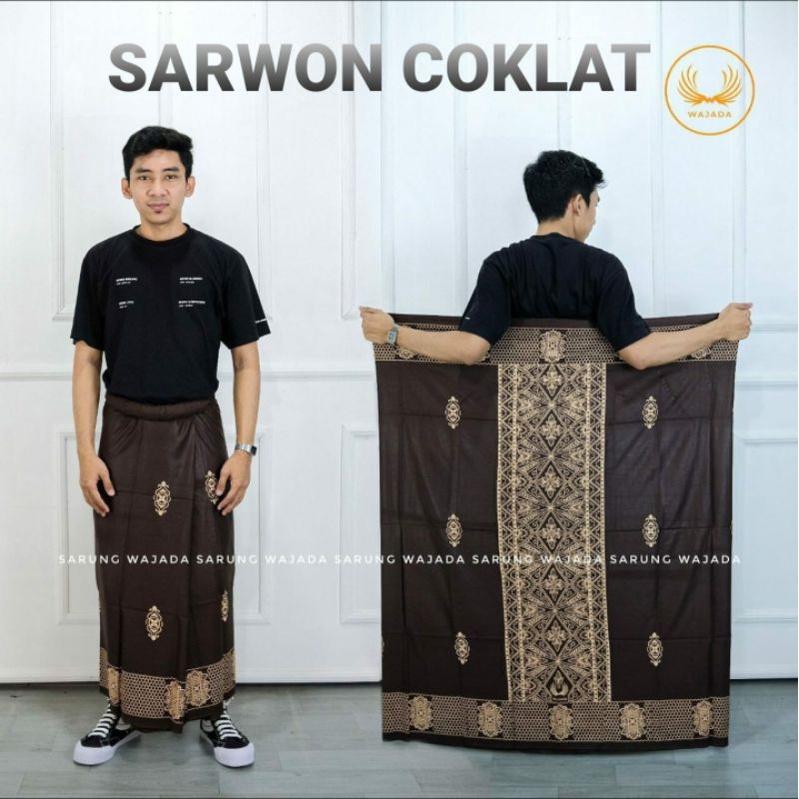 SARUNG MOTIF BATIK PALAIKAT PALEKAT ALA SANTRI KAIN SARUNG WAJADA