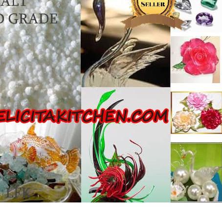 

™ SPECIAL ISOMALT CRYSTAL DEKORASI KUE IMPORT BISA DI CETAK BENTUK APAPUN ✾