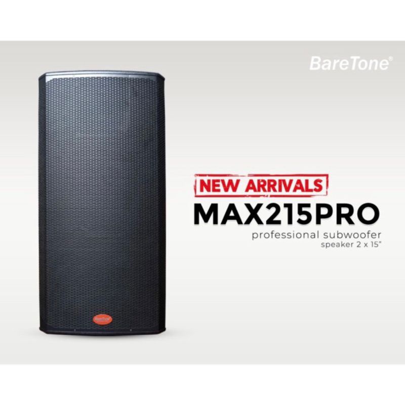 SPEAKER AKTIP BARETONE MAX 215PRO/ MAX 215PRO 2X15 INCH 800 WATT