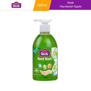 SLEEK HAND WASH 500ML BOTOL APEL