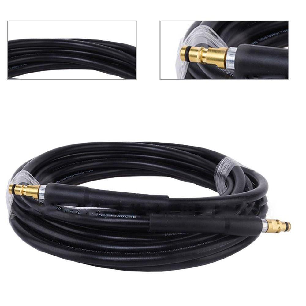 Solighter Washer Hose Steel Wire Braided Quick Connect Kepala Tembaga Untuk Karcher K2 K3 K5 K7