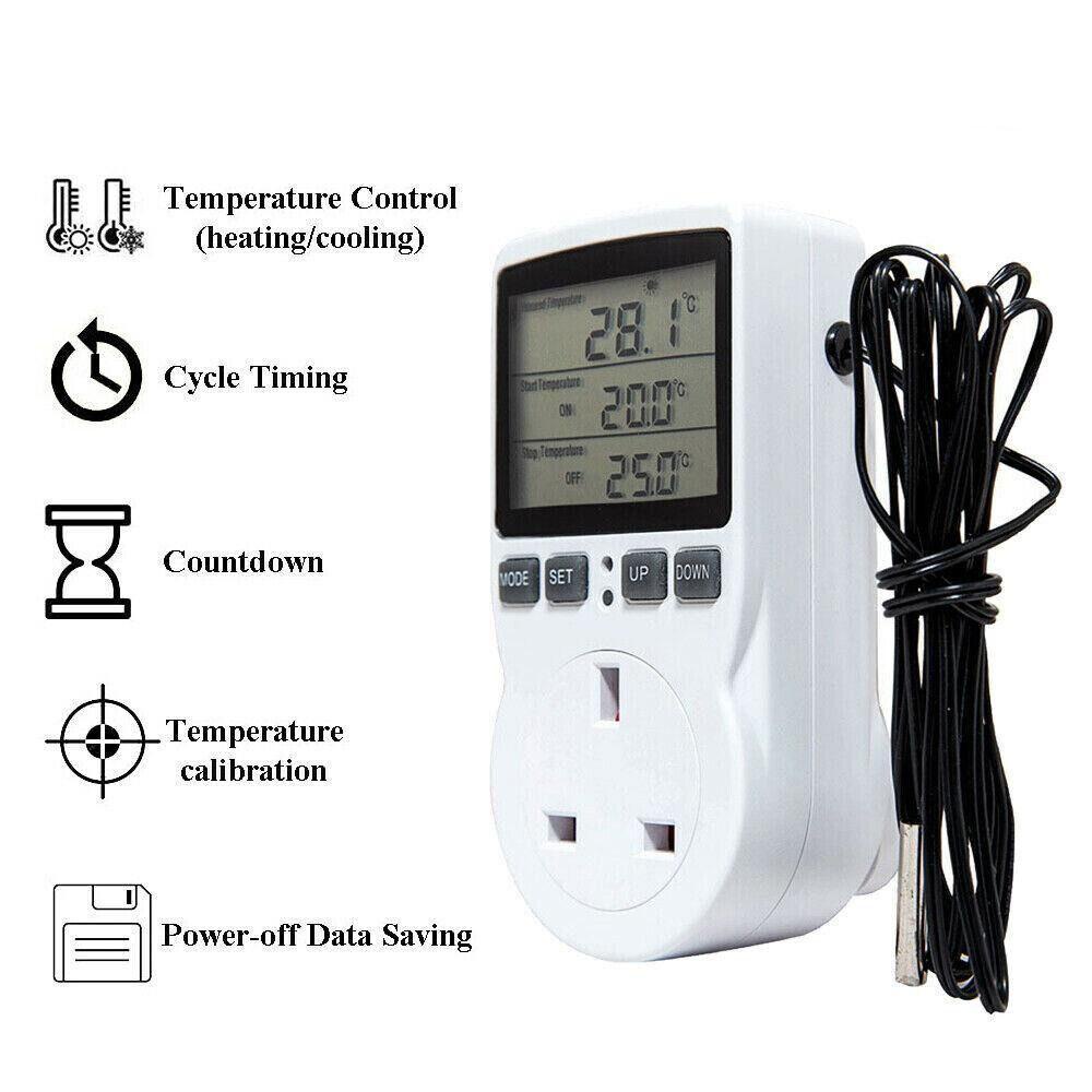 POPULAR Timer Thermostat New Thermostats Parts Soket Sensor