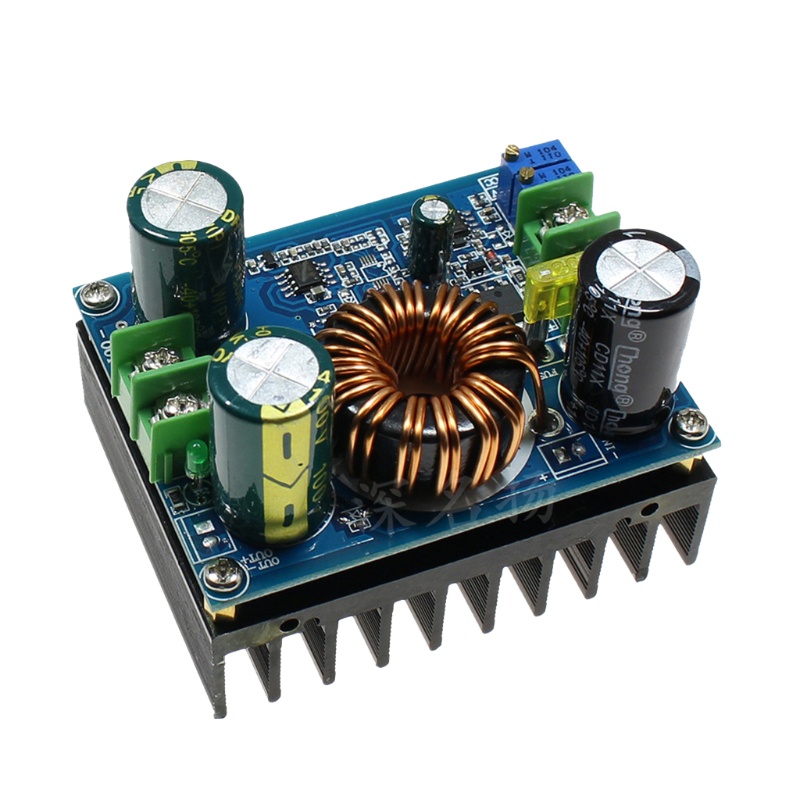 Btsg 600W Step UP Module Adjustable 12-80V DC-DC Boost Converter Dengan Display LED