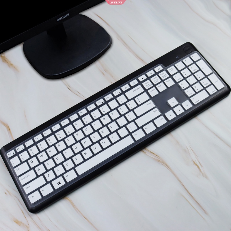 17 Keyboard Cover For Dell KM117 WK117 WK118 Universal Silicone Waterproof Keyboard Skin Protector Sticker Film [ZXL]