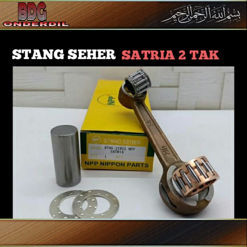 Stang Seher Satria 2 Tak / Stangg Piston Motor 2tak Hiu Lumba R / NPP
