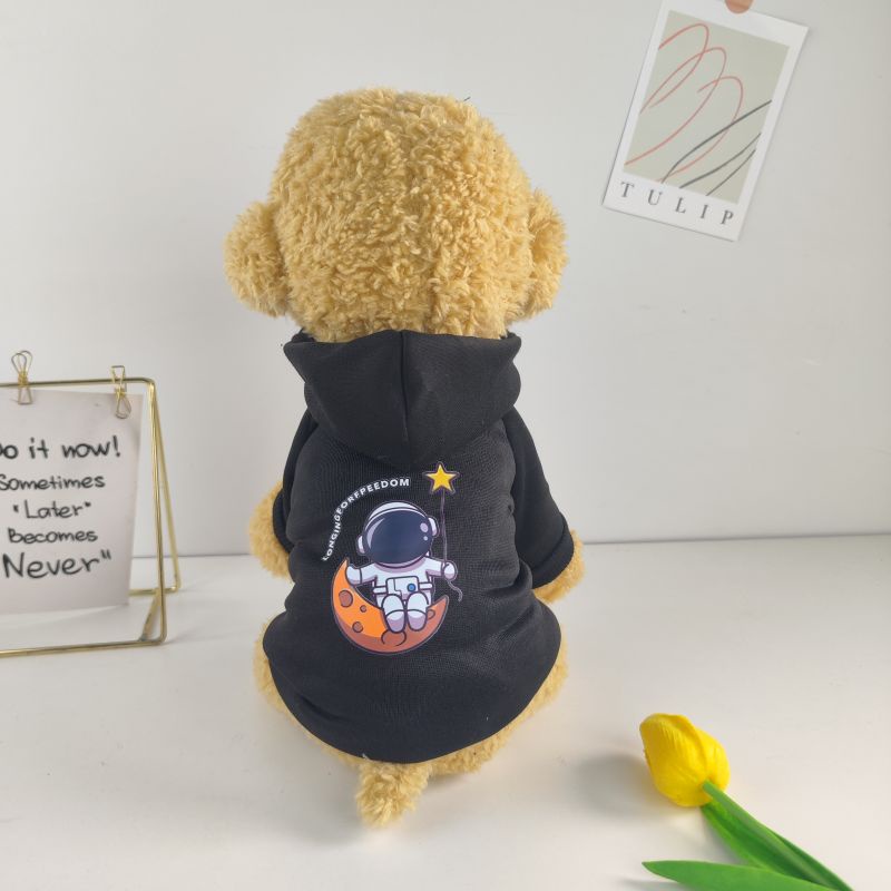 Baju Gambar Astronot Peliharaan sweater Kucing Dan Anjing