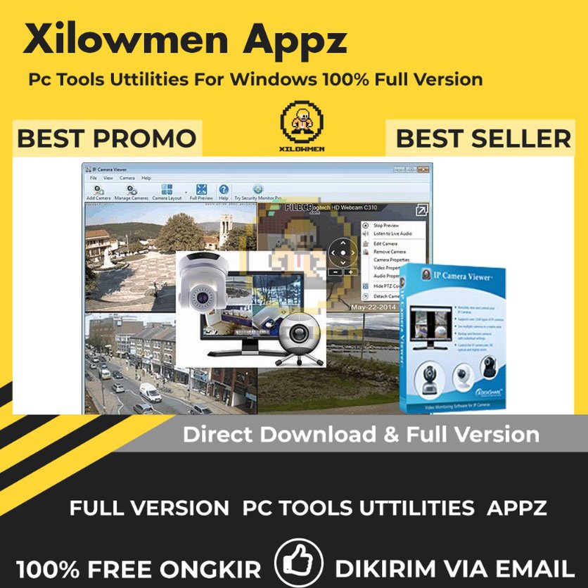 [Full Version] IP Camera Viewer Pro PC Tools Software Utilities Lifetime Win OS
