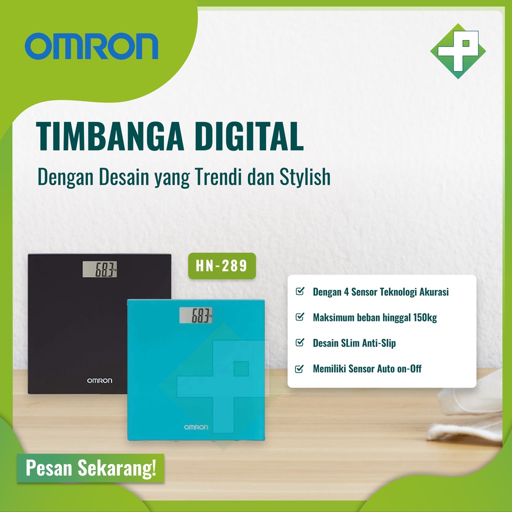 Timbangan Badan Digital Omron HN-289 / Omron Digital Weight Scale