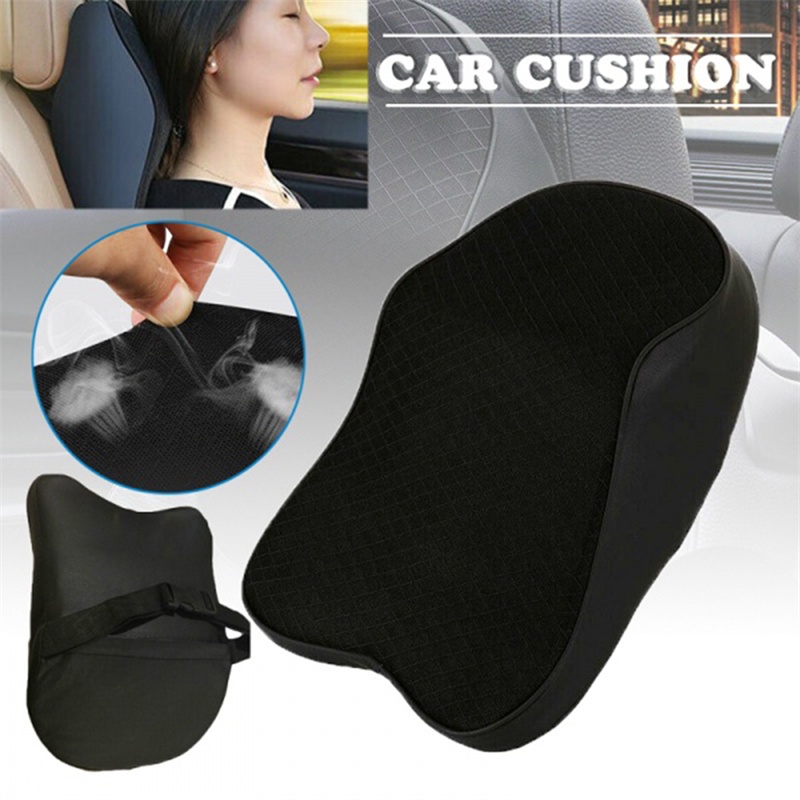 [AYBx] Baju Kaos Distro Pria Wanita Lengan Pendek 1pc Headrest Mobil Car Memory Cotton Bantal Leher Mobil