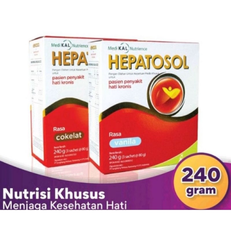 

HEPATOSOL Nutrisi untuk kesehatan Hati/Liver