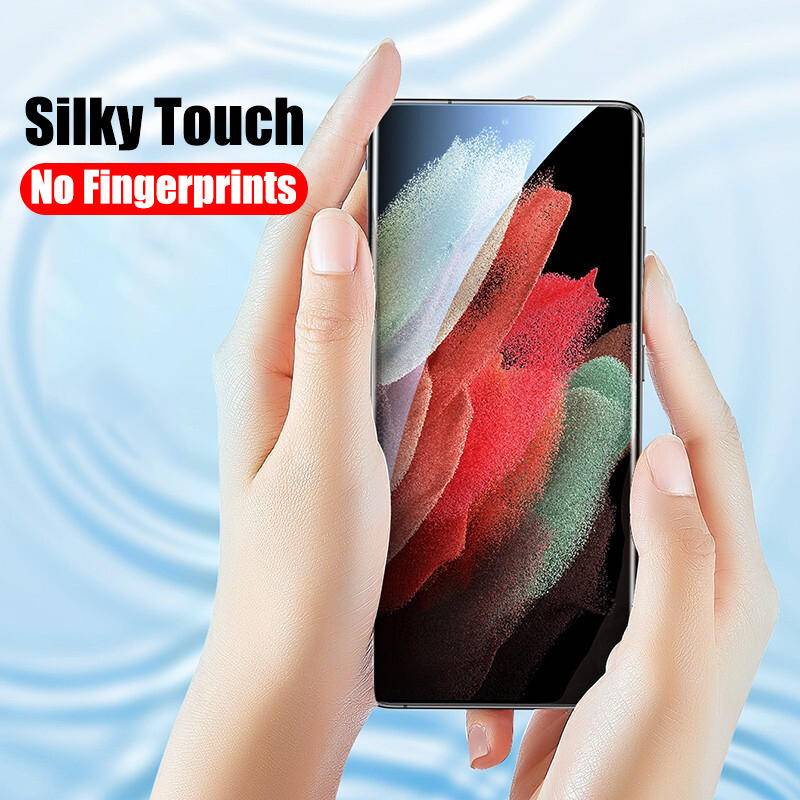 4pcs Untuk Samsung Galaxy A10 A20 A30 A40 A50 A52 A51 A70 A71 A12 A72 A21S A52S A33 A53 A73 Hydrogel Film Full Cover Pelindung Layar