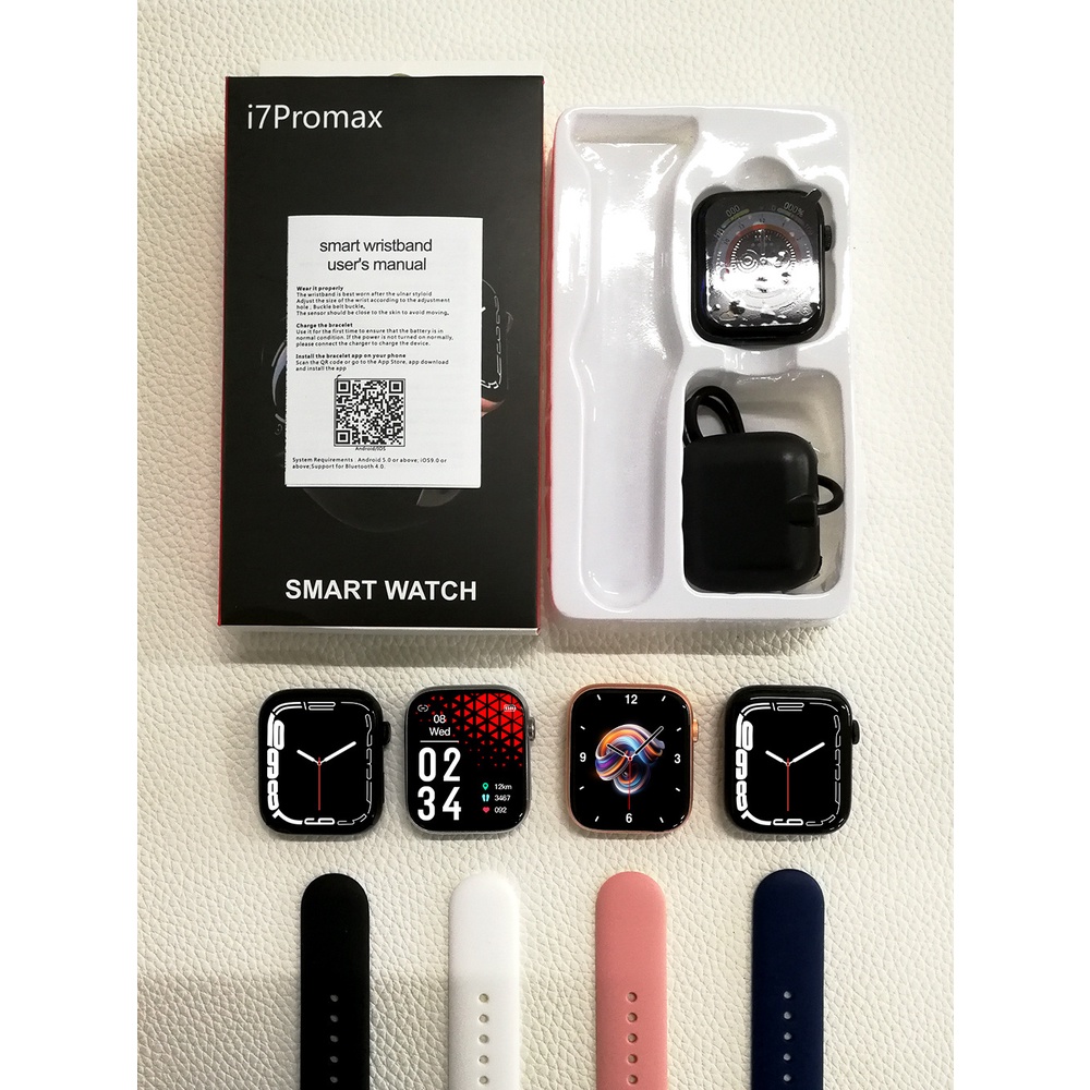 NEW Fitpro i7plus Smartwatch Garansi 3 Supply JAM TANGAN PINTAR SMART WATCH SERIES I7 PLUS