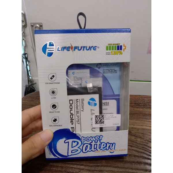 BATRE LF REALME 6/ REALME 6 PRO BLP757 DOUBLE POWER