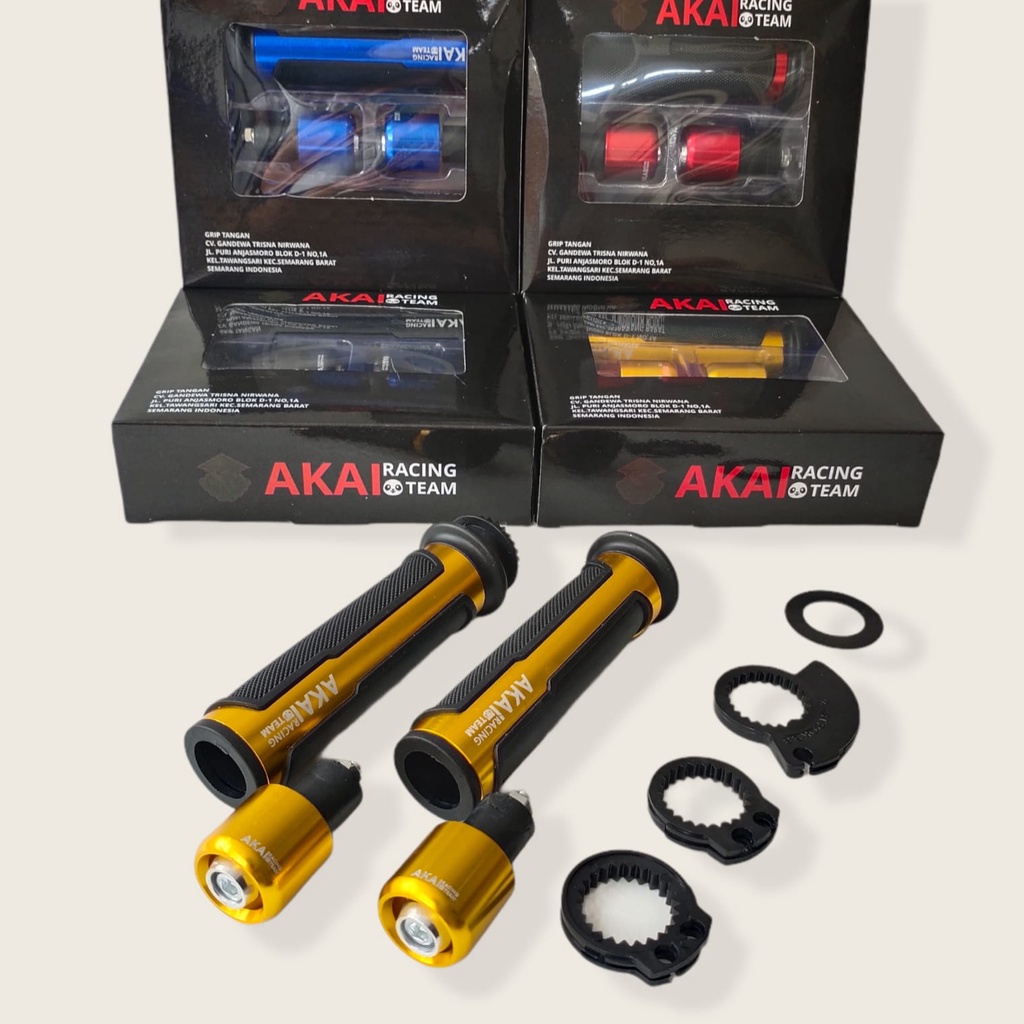 handgrip barracuda variasi grip gas Akai racing Racing