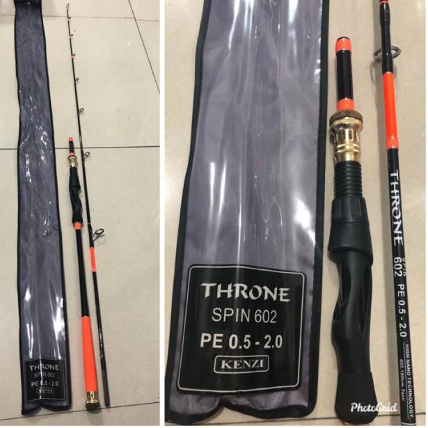 U78 Joran Jigging 180cm Kenzi Throne 602 - Harga Termasuk Packing Pipa NEW PRODUCT ナ