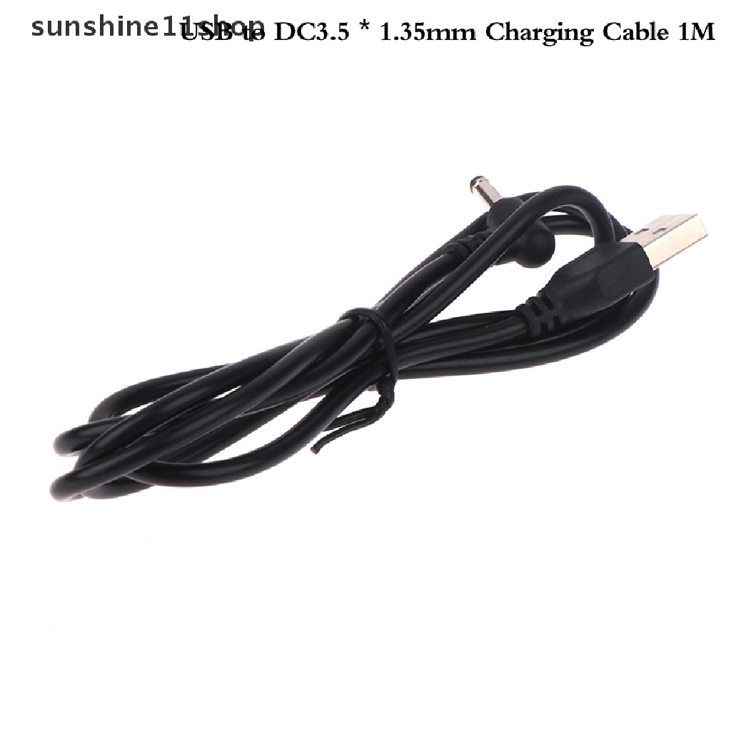 Sho 3.5x1.35mm 90siku El Usb Ke DC 5V Konektor 1meter Kabel Cord Adaptor N