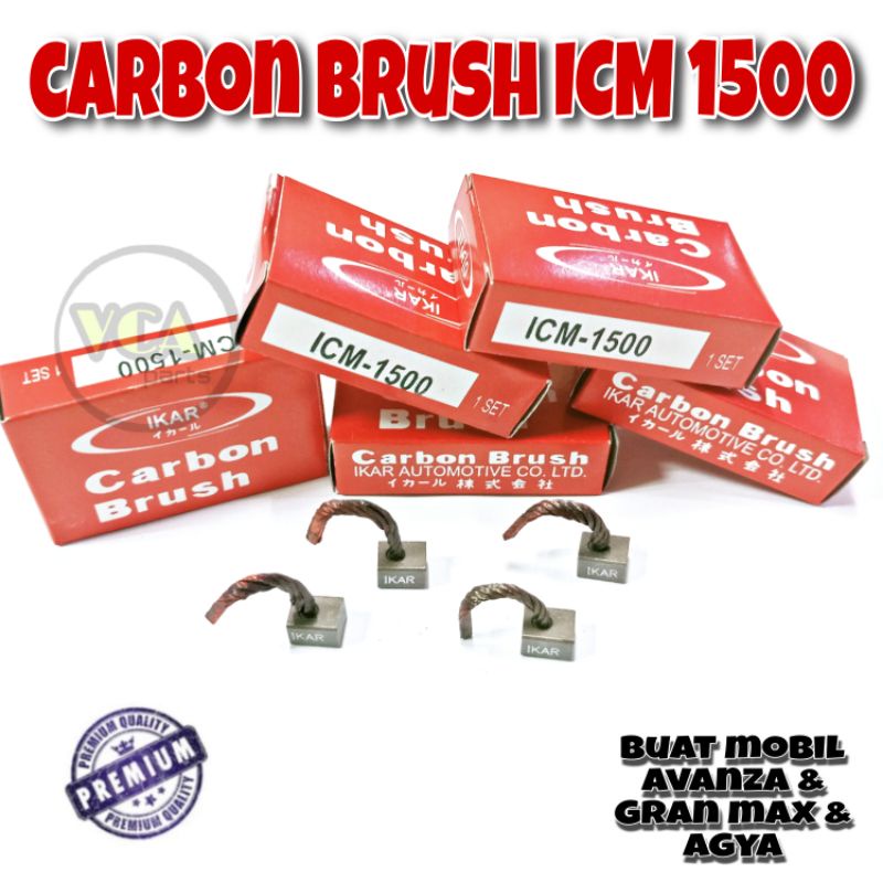 CARBON BRUSH/COOL STARTER AVANZA/GRAN MAX/AGYA ICM 1500