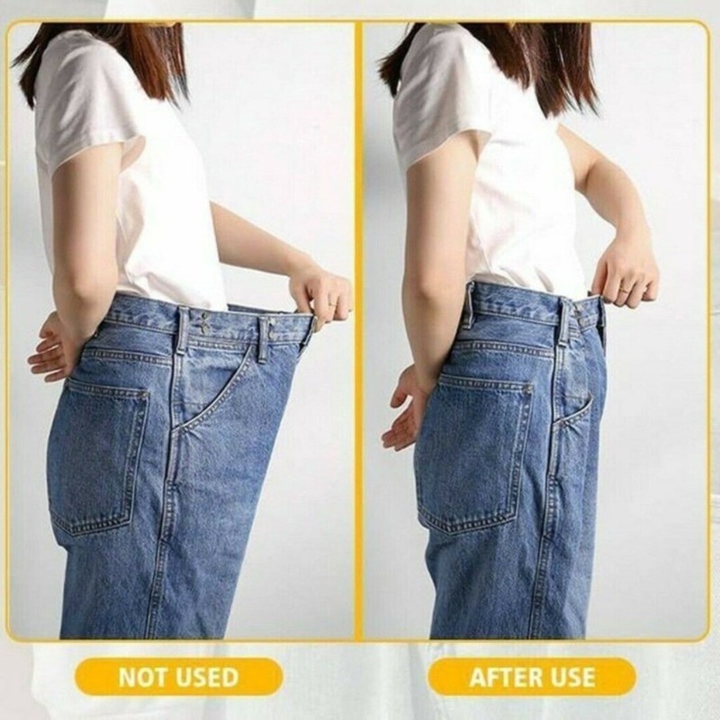 Adjustable Sunflower Nail-free Waist Buckle/DIY Celana Jeans Metal Extender Button/Alat Jahit Pakaian Yang Dapat Dilepas