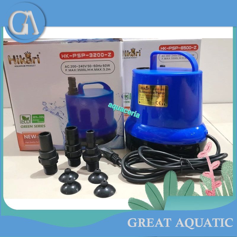mesin pompa celup kolam aquarium air power head HIKARI PSP 3200 Z TERMURAH