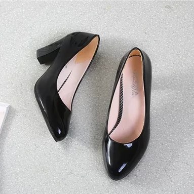 FD Sepatu Hak Wanita High Heels Formal Platform Hels Cewek Simpel HI-045