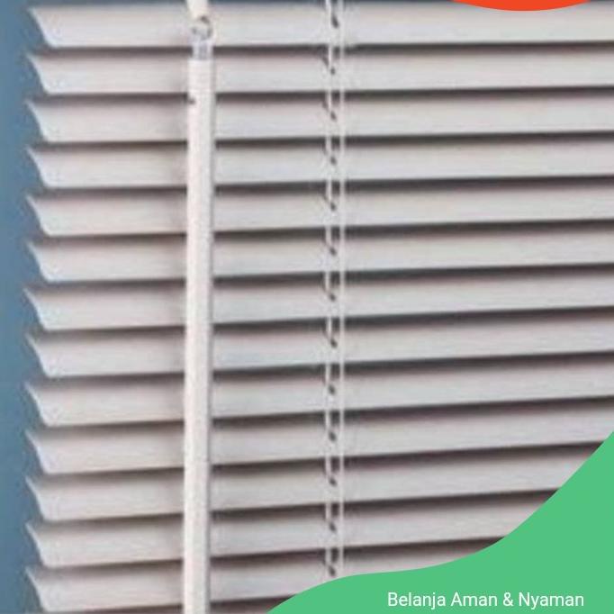☎ TIRAI GULUNG PVC JENDELA 60 X 180 CM KRIS VENETIAN BLIND GORDEN Lebar 60 X panjang 180 CM ✬