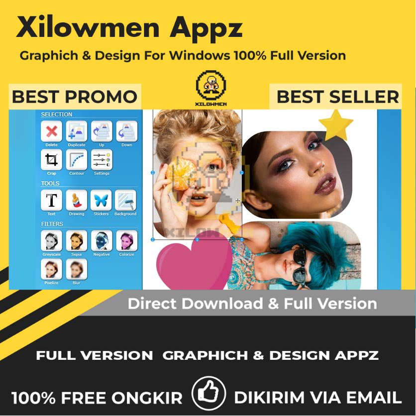 [Full Version] PhotoCollage Pro Design Graphics Lifetime Win OS