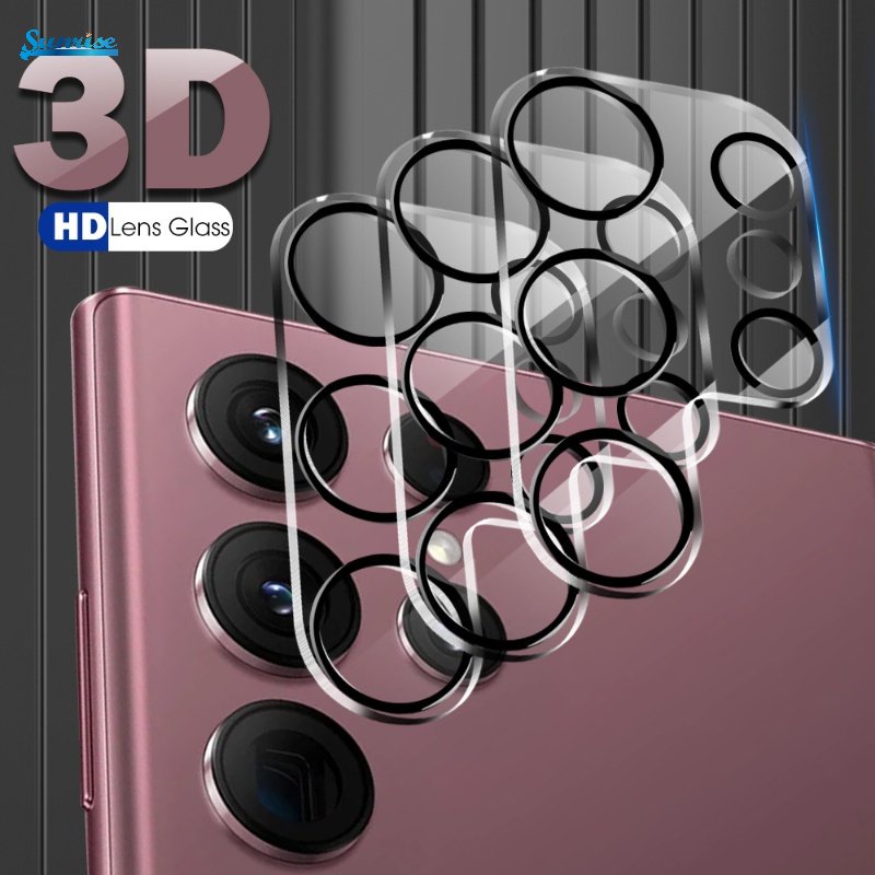 Full Cover HD Bubble-free Kamera Belakang Film Pelindung Anti Gores Tempered Glass Lens Screen Protector Untuk Samsung Galaxy S23/S23+/ S23 Ultra