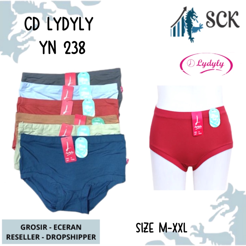 CD Wanita LYDYLY YN 238 Bahan Katun / Celana Dalam Halus / Pakaian Dalam Wanita - sckmenwear