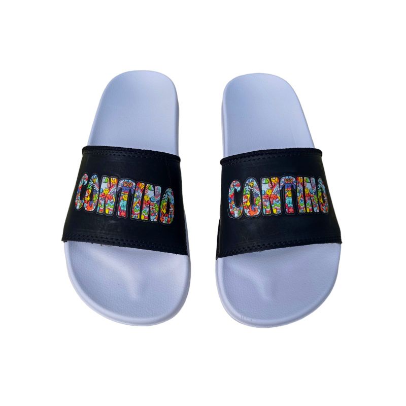 Sandal Selop Pria Contino harga murah anti slip | Sandal Distro Pria | Sandal Slide Pria dan Wanita | Sandal Casual Pria | Sandal Pria Slide Webbing