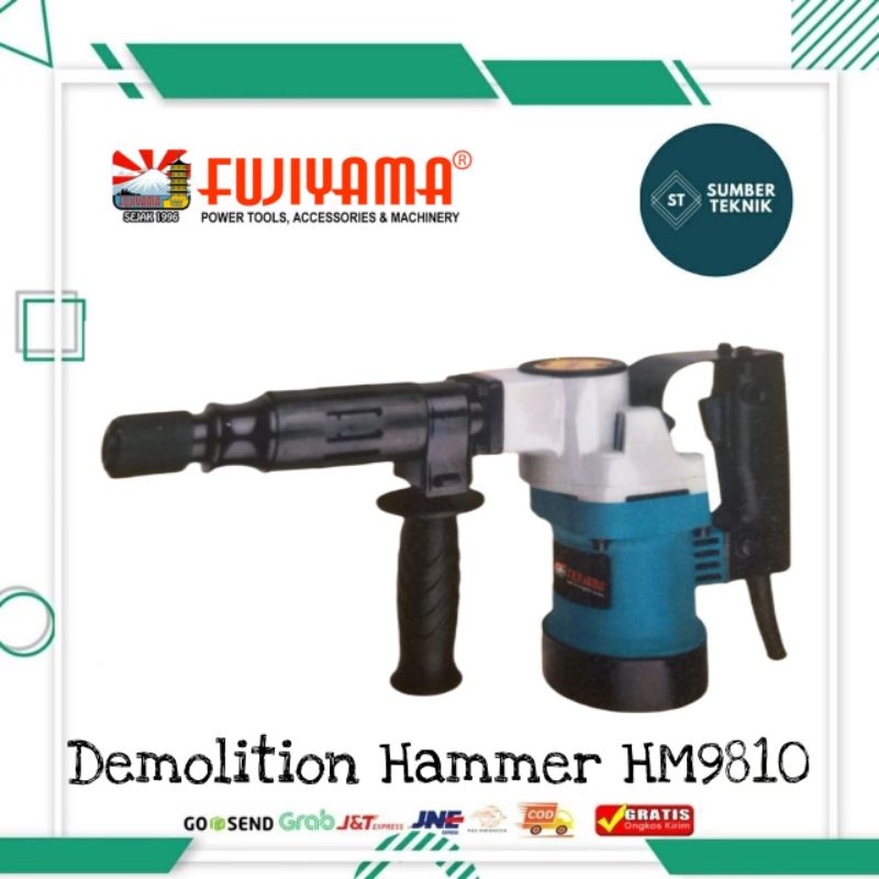 Jual Mesin Bor Demolition Hammer Fujiyama Hm Bor Bobok Beton