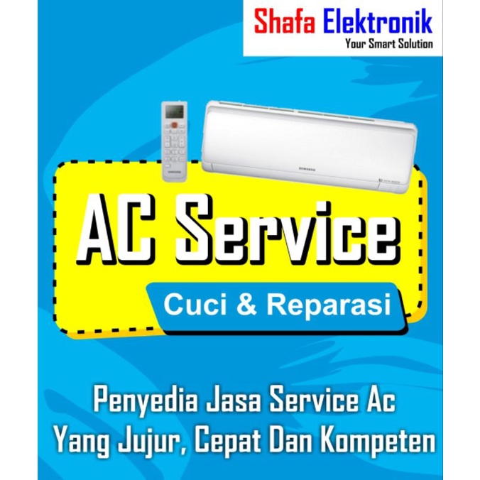 JASA SERVICE CUCI AC SPLIT 1/2 PK - 1 PK RUMAH RUKO KANTOR BERGARANSI