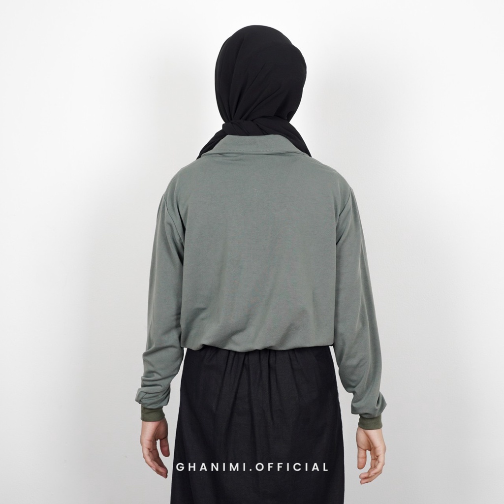 Ghanimi -  Bora Jacket Olahraga / Sport wear / Jaket Lari / Jaket Polos / Jaket Sleting / Hoodie Olahraga