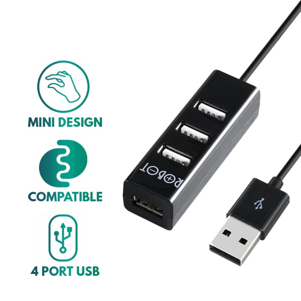 【LIPI】USB 3.0  HUB 4 Port 4in1 dalam Transfer berkecepatan tinggi cocok untuk laptop/komputer