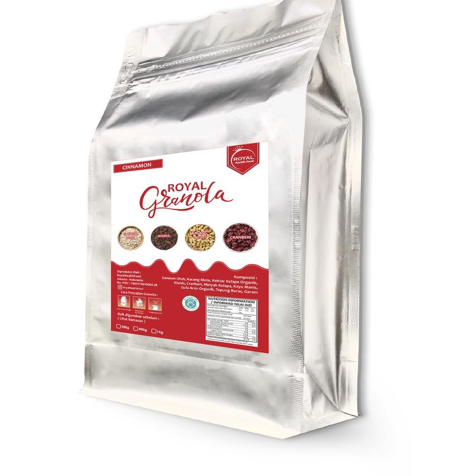 

♥ ROYAL Granola 1 KG CINNAMON ☈