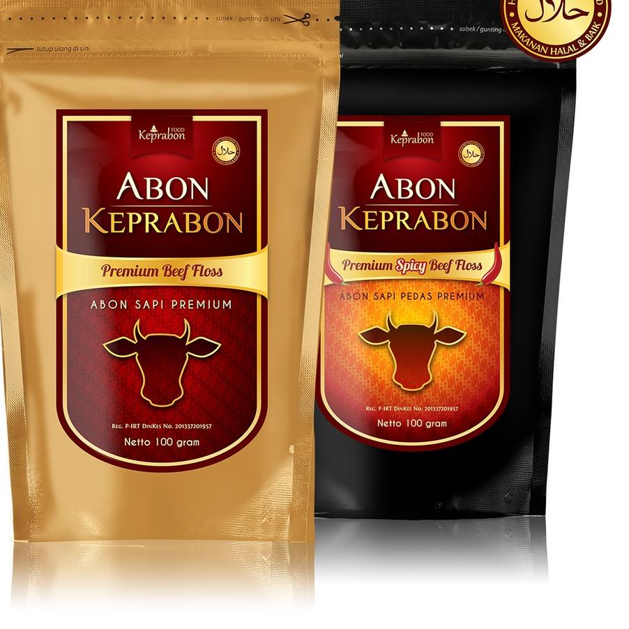 

✶ ABON KEPRABON - Abon Sapi Premium - Daging Sapi Original - Pedas dan Manis (Beef Floss) ▲