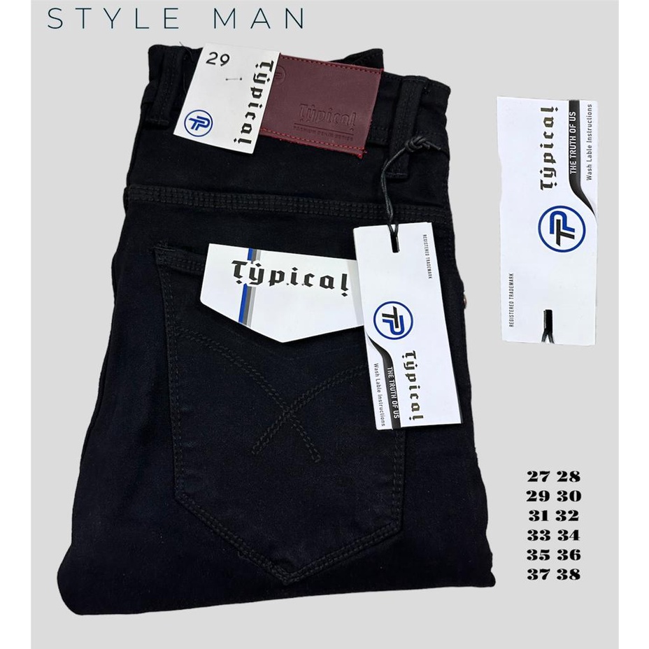 TYPICAL JEANS STRETCH SUPER SKINNY PRIA / CELANA PANJANG TERBARU / JEANS PRIA PENSIL TERLARIS