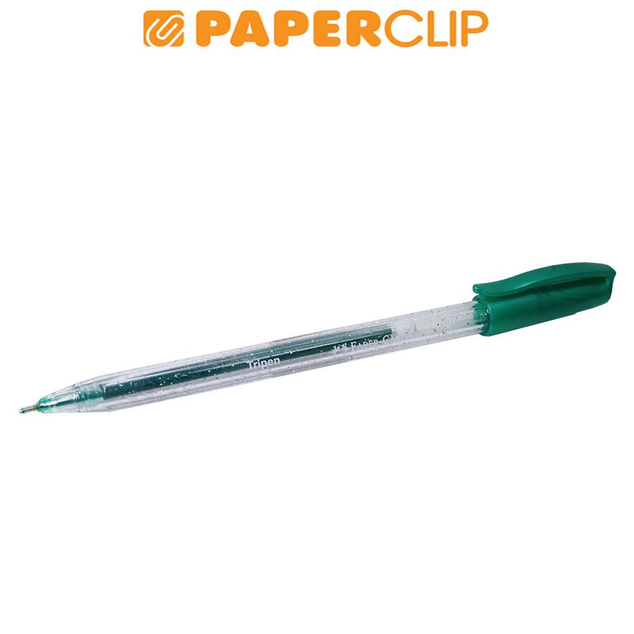 

BALLPOINT / PEN FABER CASTELL TRIPEN 547363 GLITER GREEN