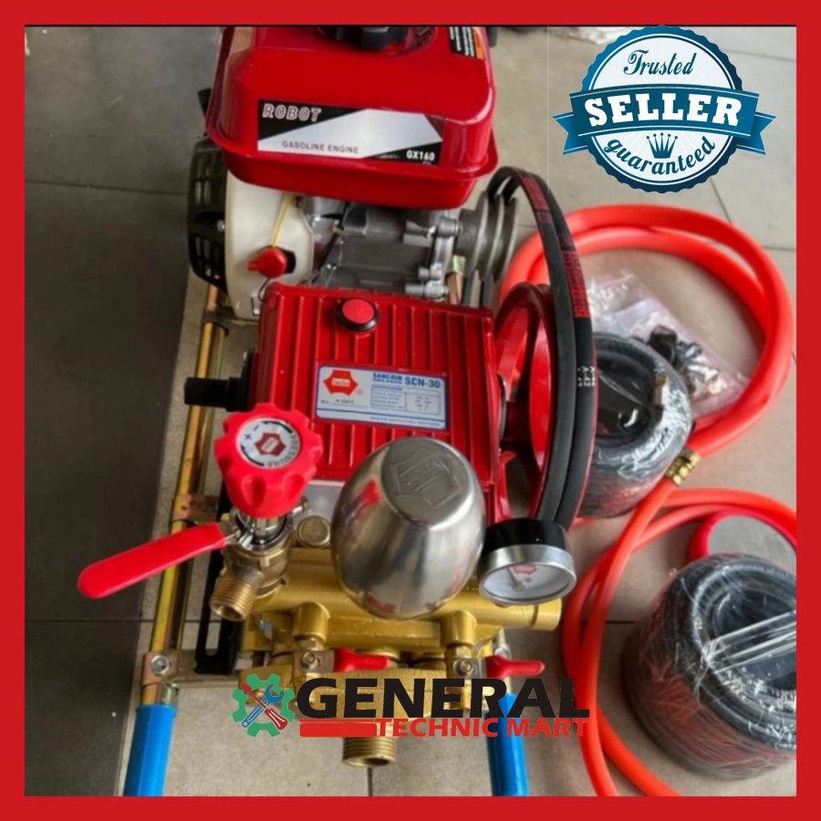 Jual Mesin Steam Jet cleaner SANCHIN SCN 30 + Engine GX 160 cuci mobil