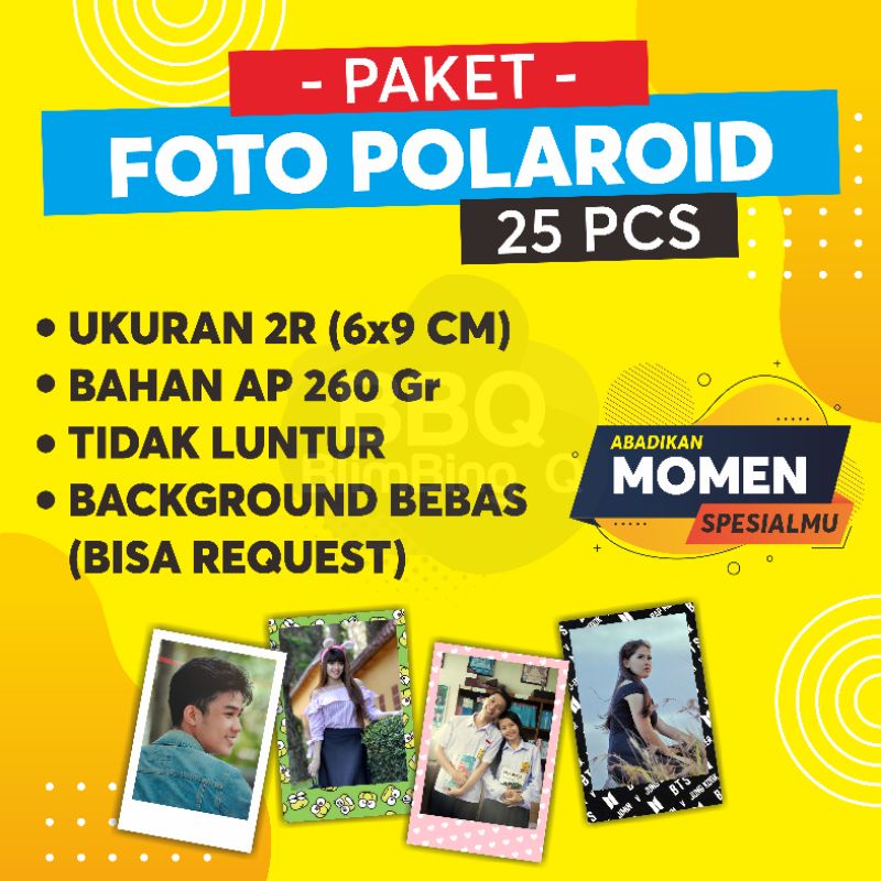 

PAKET FOTO POLAROID