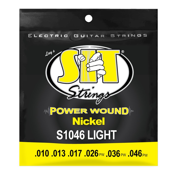 Senar Senar Gitar 1046 Light Power Wound Nickel Electric Sit String