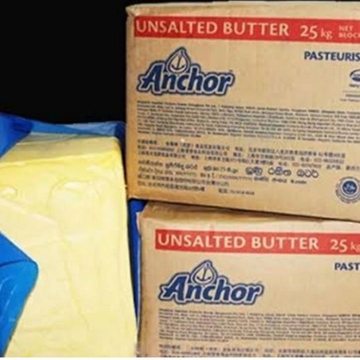 

⅍ anchor unsalted butter 1 kg. butter unsalted ☏