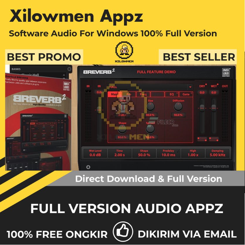 [Full Version] Overloud BREVERB 2 Pro Lifetime Audio Software WIN OS