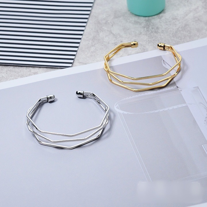 HBS 163 Gelang Wanita Universal Kasual Simple Korea Fashion