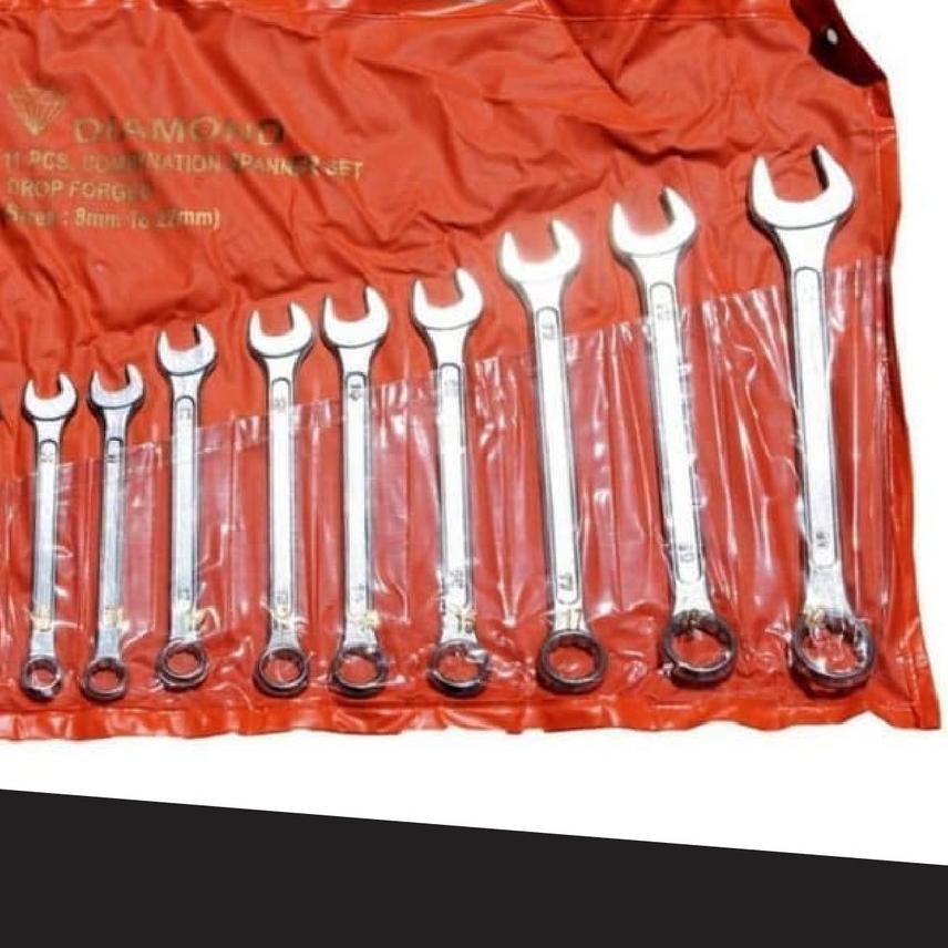 ✷ Diamond Kunci Ring Pas Set 11 pcs kunci Ring Set Kunci ring 11Pcs ♀