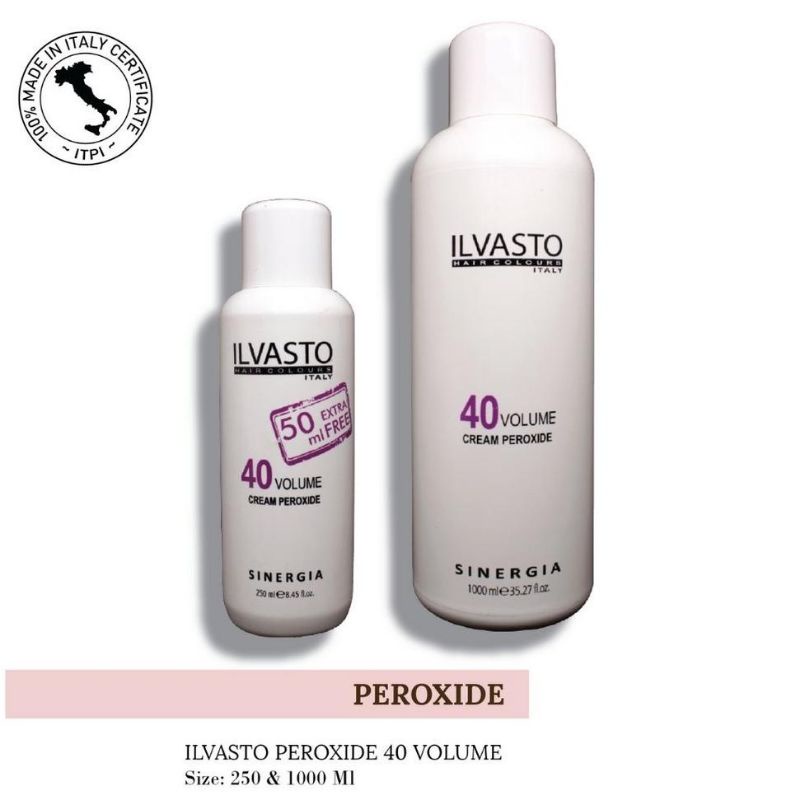 ILVASTO Peroxide 120mL - 250mL - 1000mL (1 Liter) | Developer Cream