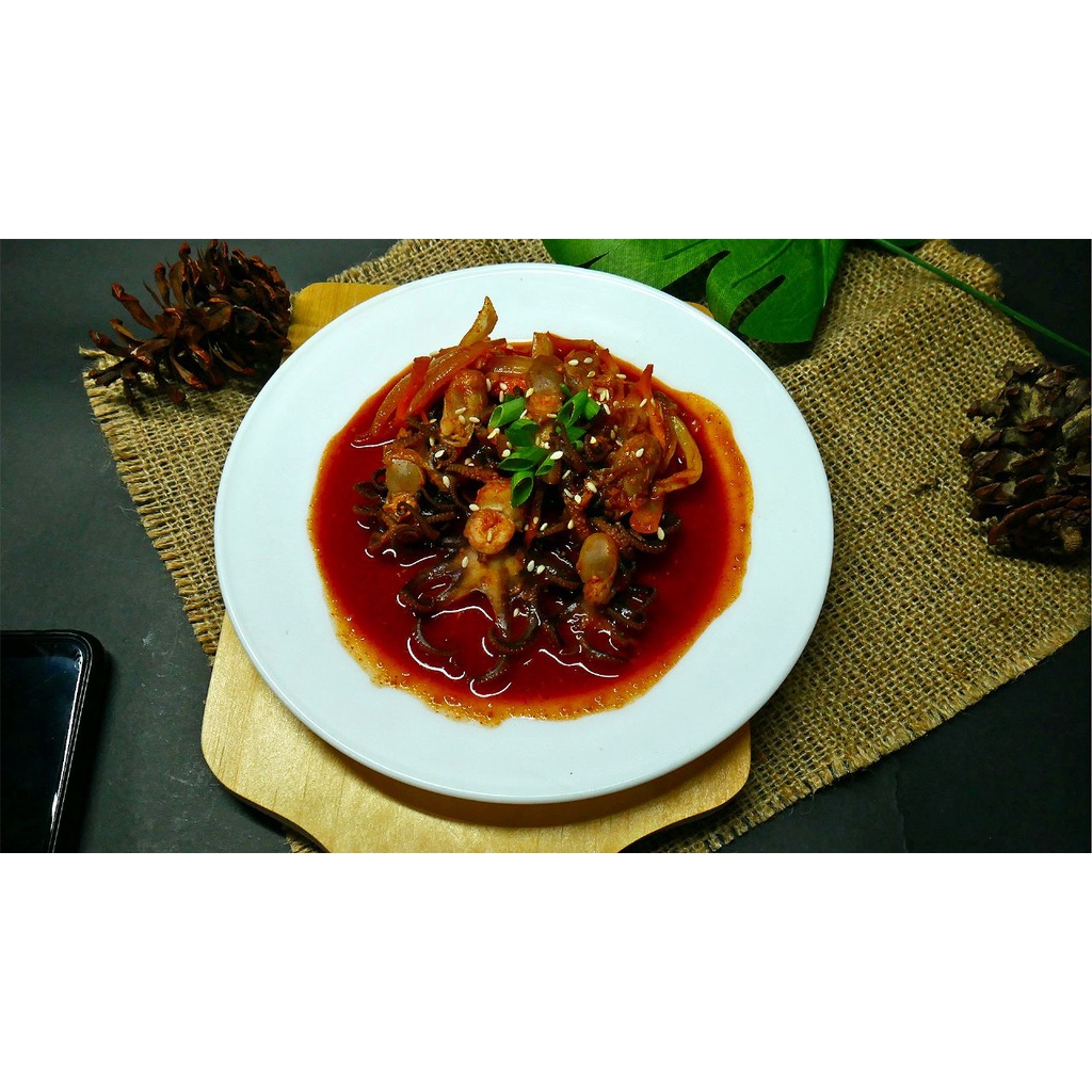 Jual Kimchi Oppaya - Jjukkumi Gui (Spicy Grilled Baby Octopus) | Shopee ...