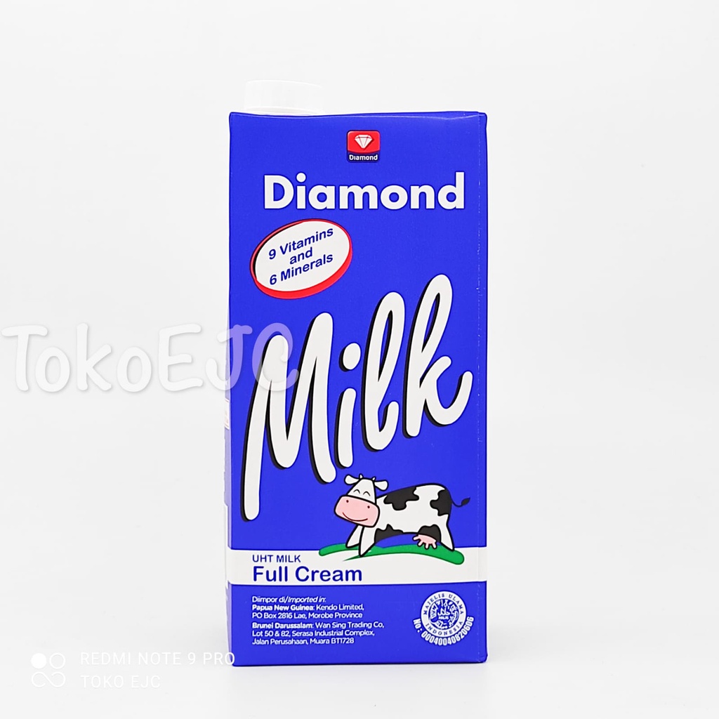 

GRA [EJC] Susu UHT Diamond 1 Liter Susu Cair Full Cream 1L