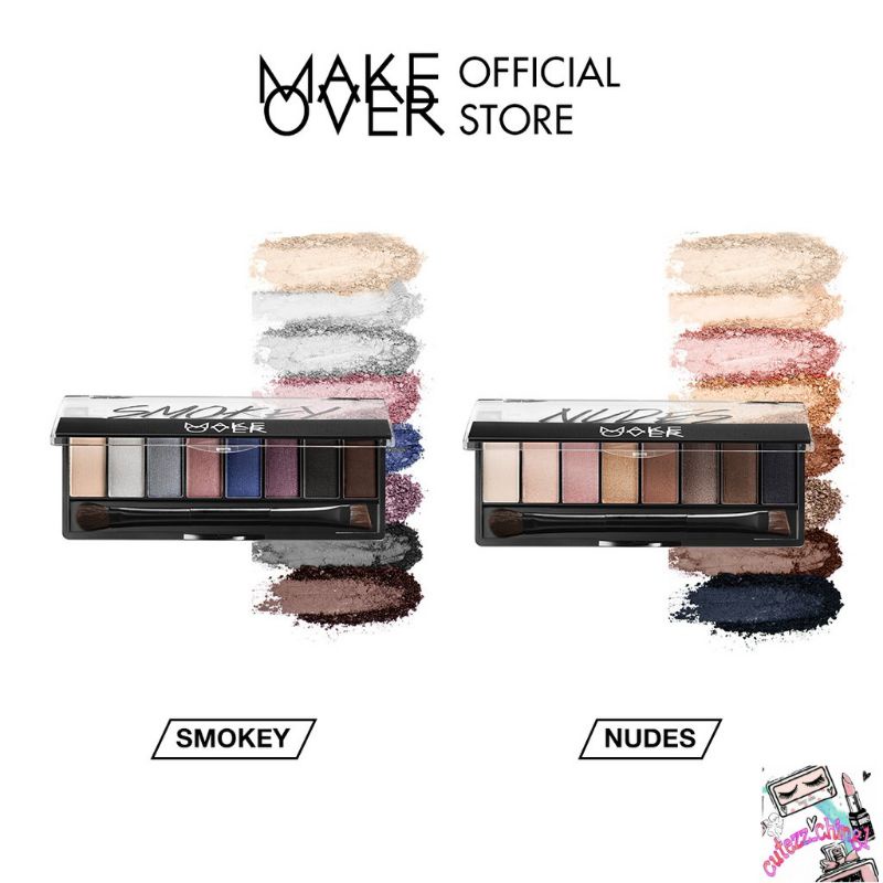 ☃️Cutezz_ching1☃️Make Over Eye Shadow Palette 10g