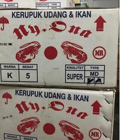 

➱ Kerupuk Udang Ny. Ona dus / Kerupuk Udang Nyonya Ona Dus 5kg ☻